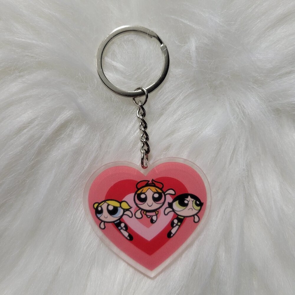 Powerpuff Girls Keychain